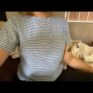 vintage 90s striped t shirt